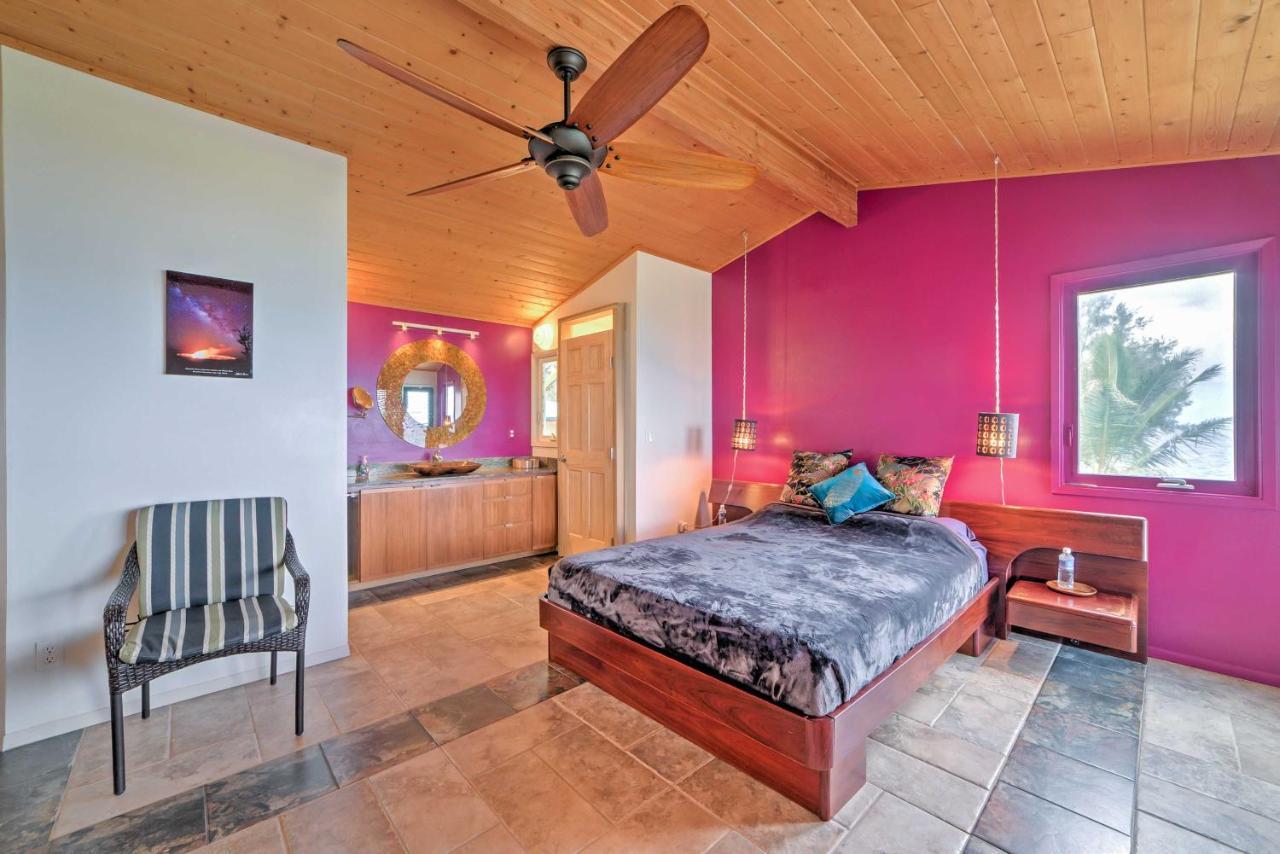 Direct Oceanfront, Big Island Home ケアアウ エクステリア 写真